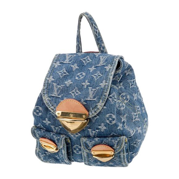 Louis Vuitton Venice Backpack - Monogram Denim Blue - Picture 2 of 5